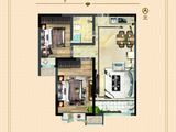 商贸雅居_2室2厅1卫 建面75平米