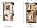 家和天曜(商用)_2室2厅1卫 建面46平米
