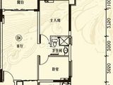 恒大世纪生态城_2室1厅1卫 建面78平米
