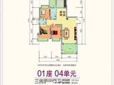 金海湾豪庭_3室2厅2卫 建面107平米