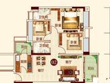 日华坊二期_3室2厅2卫 建面104平米
