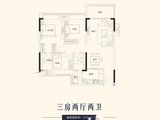 融创溪湾首府_3室2厅2卫 建面103平米
