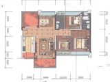 龙光玖龙郡_3室2厅2卫 建面125平米