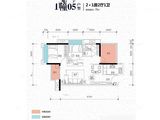 荔园新天地_2室2厅1卫 建面75平米