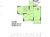 德宝怡高_3室2厅2卫 建面104平米