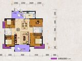 沃华中环广场_4室2厅2卫 建面140平米