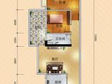 松鹤国际新城_2室1厅1卫 建面76平米