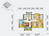 建安御锦珑湾_3室2厅2卫 建面104平米