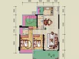 东方华城_3室2厅2卫 建面103平米