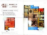 京都御府_4室2厅3卫 建面152平米