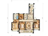富力中央公园二期_4室2厅2卫 建面145平米