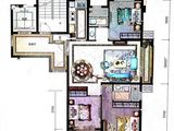 中瓯金色悦府_3室2厅2卫 建面100平米
