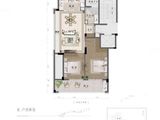 华鸿蓝城春风楠溪_2室2厅1卫 建面89平米