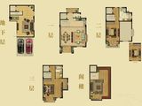 大华紫郡_3室4厅3卫 建面245平米