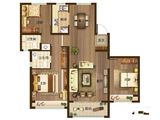 章丘鲁能公馆_3室2厅2卫 建面126平米