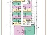 慢城金街_1#2层户型 建面1216平米
