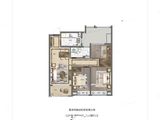 葛洲坝融创虹桥玫瑰公馆_3室2厅1卫 建面85平米