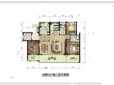 首创天阅嘉陵_4室2厅2卫 建面132平米