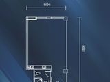 泾渭国际中心_1室1厅1卫 建面56平米