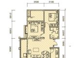 金陵广场_2室2厅1卫 建面74平米