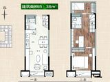 唐延公馆_3室2厅2卫 建面36平米