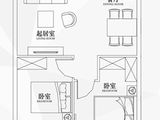 滨湖新地城_A户型户型图 建面0平米