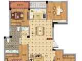 佳源东方都市_4室2厅2卫 建面142平米