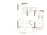 碧桂园新城十里春风_2室2厅1卫 建面100平米