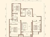 润江翡丽公馆_3室2厅2卫 建面133平米