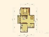 云投中心_1室2厅1卫 建面72平米