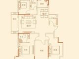 南宁万达茂_4室2厅2卫 建面142平米