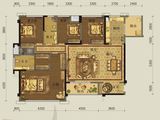 美泉1612商铺_4室2厅2卫 建面171平米