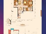 西建冠城世家_4室2厅2卫 建面92平米