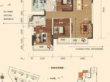 彰泰城_3室2厅2卫 建面101平米