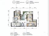 沙田碧桂园_3室2厅1卫 建面85平米