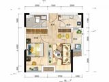 卓越中寰_1室1厅1卫 建面59平米