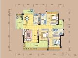 东方尊御_4室2厅2卫 建面123平米