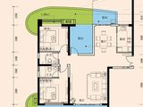 水东湾1号_3室2厅2卫 建面128平米