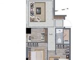 路劲新天地银座_3室2厅1卫 建面103平米
