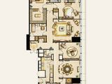 东方之门_6室2厅5卫 建面383平米