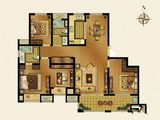 梅香雅舍_3室2厅2卫 建面143平米