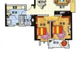 金都跃公馆_2室2厅1卫 建面89平米