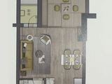 启迪协信中心_1室2厅1卫 建面68平米