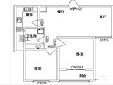 宏利达银河湾_2室1厅1卫 建面94平米