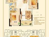锦绣东城_2室2厅1卫 建面92平米