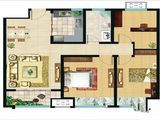 易龙新汉城_3室2厅1卫 建面112平米