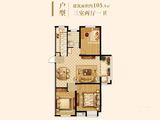 港利上城国际_3室2厅1卫 建面105平米