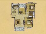 中宸御龙湾_3室2厅1卫 建面115平米