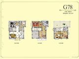碧桂园江北新城_6室3厅4卫 建面552平米