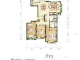 海信依云小镇_3室2厅2卫 建面159平米